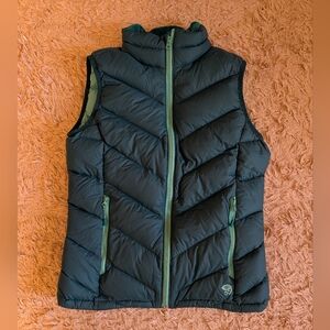 Mountain Hardwear Black and Green Vest